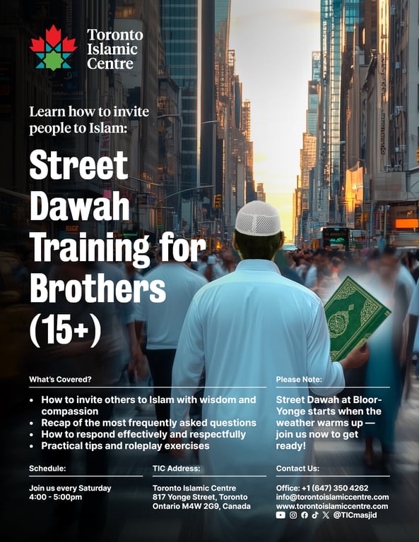 Street Dawah for Brothers